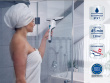 Leifheit 51035 electric window cleaner Must, Blue, Valge