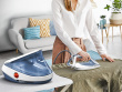 Tefal Pro Express Ultimate II GV9710 1.2 L Durilium Airglide Autoclean Ultra Thin soleplate Blue, Valge