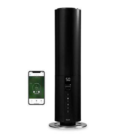 Duux | Beam Smart Ultrasonic Humidifier, Gen2 | Air humidifier | 27 W | Water tank capacity 5 L | Suitable for rooms up to 40 m² | Ultrasonic | Humidification capacity 350 ml/hr | Black