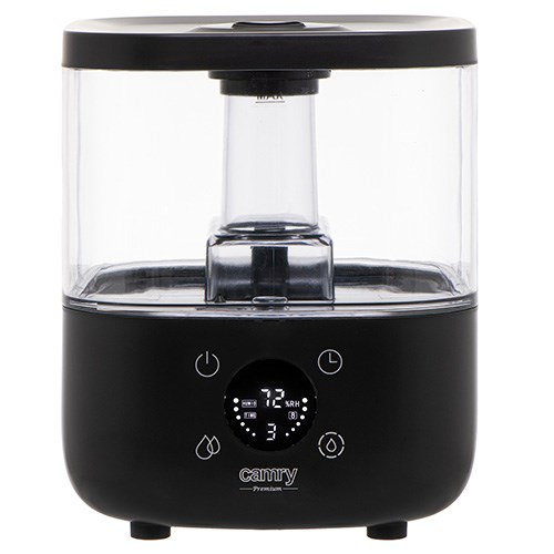 Camry | CR 7973b | Humidifier | 23 W | Water tank capacity 5 L | Suitable for rooms up to 35 m2 | Ultrasonic | Humidification capacity 100-260 ml/hr | Black