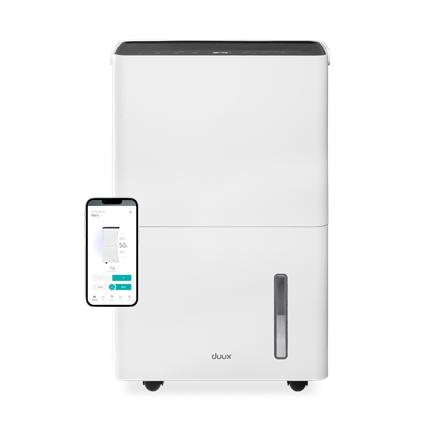 Duux Smart Dehumidifier | Bora | Suitable for rooms up to 50 m² | Water tank capacity 4 L | White