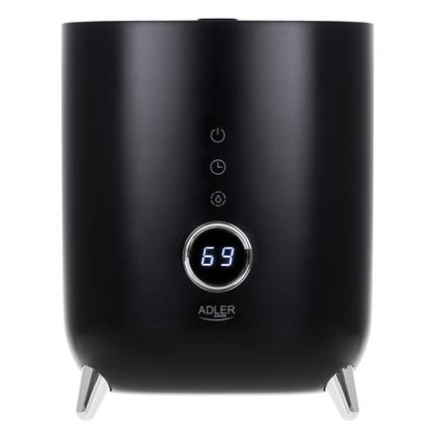Adler | AD 7972 | Humidifier | 23 W | Water tank capacity 4 L | Suitable for rooms up to 35 m² | Ultrasonic | Humidification capacity 150-300 ml/hr | Black