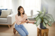Philips 2000 series HU2716/10 humidifier Natural 2 L Rose gold, White 17 W