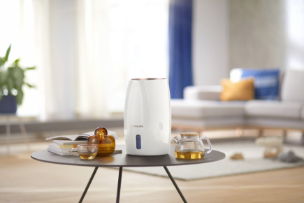 Philips 2000 series HU2716/10 humidifier Natural 2 L Rose gold, White 17 W