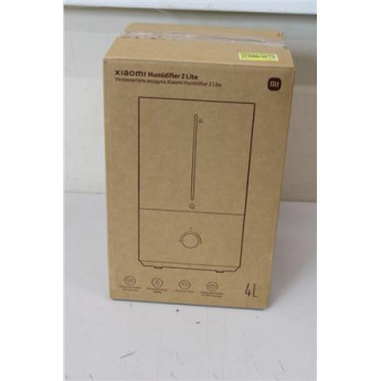 Восстановленный. Xiaomi Humidifier 2 Lite EU | Xiaomi Humidifier 2 Lite EU | BHR6605EU | 23 W | Water tank capacity 4 L | - | Humidification capacity 300 ml/hr | White | USED, DIRTY, MISSING MANUALS
