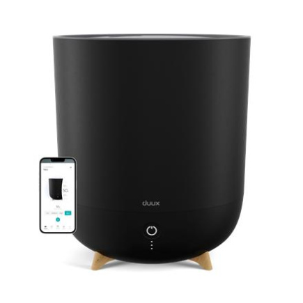 Duux | Smart Humidifier | Neo | Water tank capacity 5 L | Suitable for rooms up to 50 m² | Ultrasonic | Humidification capacity 500 ml/hr | Must
