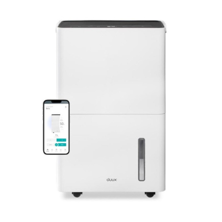 Duux Smart Dehumidifier | Bora | Suitable for rooms up to 40 m2 | Water tank capacity 4 L | Valge