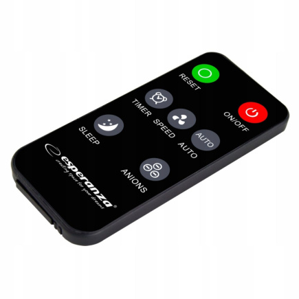 Esperanza EHP003 air purifier 50 m² 50 dB 43 W Must, Valge