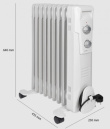 Õliradiaator Clatronic RA3736