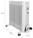 Õliradiaator Clatronic RA3737