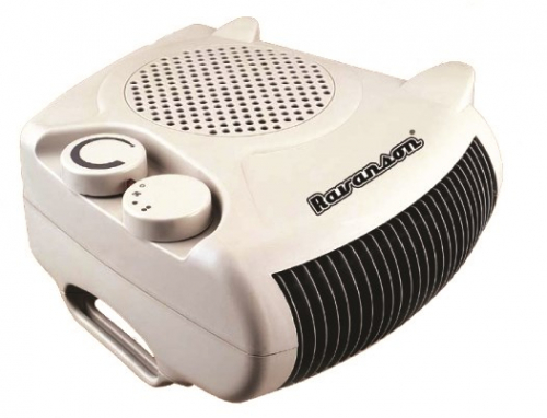 Electric fan heater Ravanson FH-200 white & black 2000 W