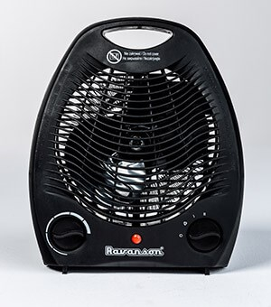 Thermo Ventilator Ravanson FH-105B Indoor Black 2000 W