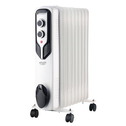 Adler | Oil-Filled Radiator | AD 7816 | Oil Filled Radiator | 2000 W | Number of power levels 3 | White