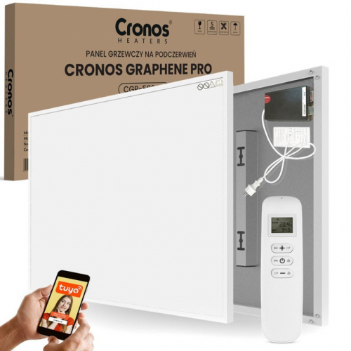 Cronos Grafen PRO CGP-300TWP 300W infrared heater with WiFi and remote control