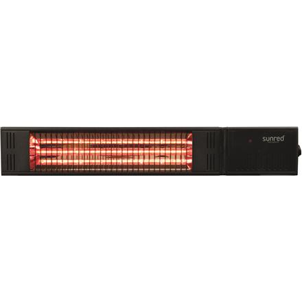 SUNRED | Heater | RDS-15W-B, Fortuna Wall | Infrared | 1500 W | Black | IP55