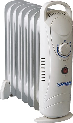 Mesko MS7804 electric space heater Oil electric space heater Indoor White 700 W