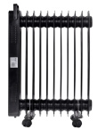 Electric oil heater 2500W Wi-Fi Black 11