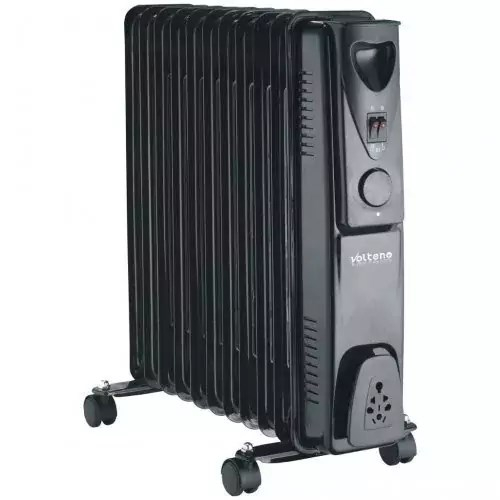 VOLTENO OIL-FILLED RADIATOR 13-FIN 2500W BLACK