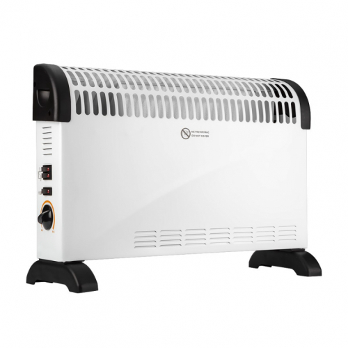 Convector heater with thermostat 2000W turbo