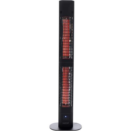 SUNRED | Heater | RD-DARK-3000L, Valencia Dark Lounge | Infrared | 3000 W | Black | IP55