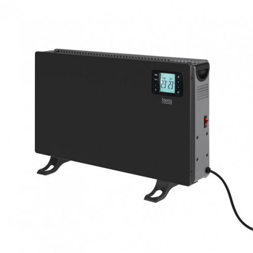 Teesa convector heater black