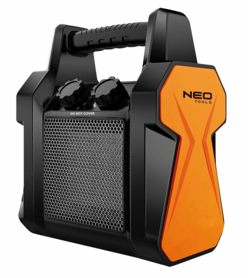 NEO TOOLS 90-061 electric space heater Ceramic PTC 3000 W Black, Orange