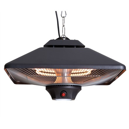 SUNRED | Heater | CE17SQ-B, Spica Bright Hanging | Infrared | 2000 W | Number of power levels | Suitable for rooms up to  m2 | Black | IP24