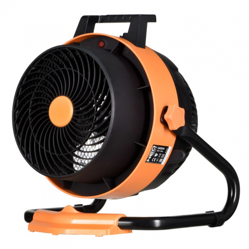 NEO TOOLS 90-070 2in1 electric space heater + Heat Fan 2400 W Black, Orange