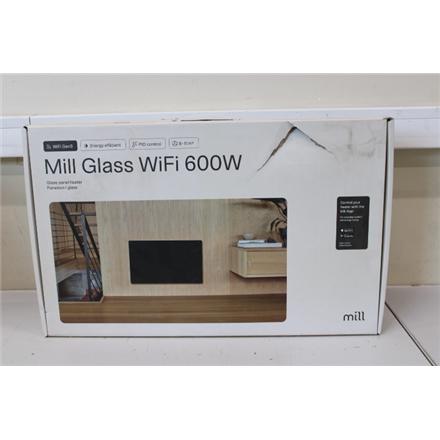 Renew.  | Mill | Heater | GL600WIFI3B WiFi Gen3 | Panel Heater | Power 600 W | Black | DAMAGED PACKAGING