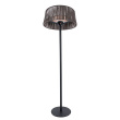 Sunred Artix Corda Bright Standing Brown 2100 - floor-standing heater 2100 W, brown