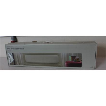 Taastatud. Mill IB800L DN Panel Heater, 800W, low version, steel front, white | Mill | Heater | IB800L DN Steel | Panel Heater | 800 W | Number of power levels 1 | Suitable for rooms up to 10-14 m² | White | DENT CORPUS, DAMAGED PACKAGING | IPX4
