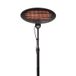 SUNRED | Heater | SMQ2000A, Elekra Quartz Standing | Infrared | 2000 W | Black | IP34