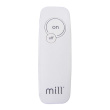 Mill | Outdoor Heater | OH2000ULGPSLIM | Patio heater | 2000 W | Black | IP65