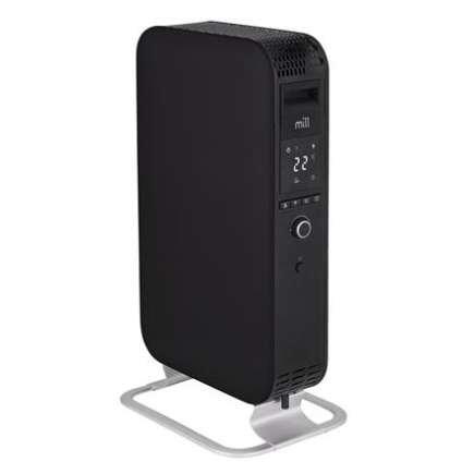 Mill | Heater | OIL1500WIFI3 Gentle Air | Oil Filled Radiator | Power 1500 W | Suitable for rooms up to 22 m² | Black