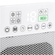 Adler | Heater with Remote Control | AD 7727 | Ceramic | 1500 W | Number of power levels 2 | Suitable for rooms up to 15 m² | White