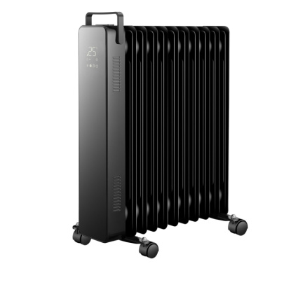 Oil-filled electric heater BLACK 2500W [11 fins]