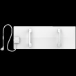 AENO Premium Eco Smart Heater, 700W, Tempered glass, Infrared+convection heating type, Led display Plug type: Europe (E/F type), Valge