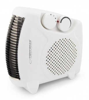 Esperanza EHH004 electric space heater Indoor Must,Valge 2000 W