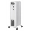DEDRA DA-J1501 electric space heater Valge 1500 W Oil electric space heater