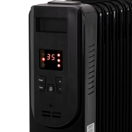 Electric oil heater with remote control CAMRY CR 7814 13 fins, 2500 W Must