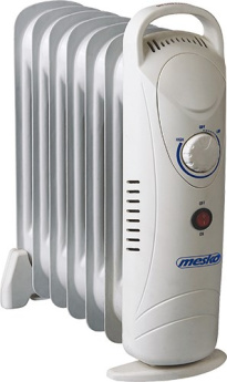 Mesko MS7804 electric space heater Oil electric space heater Indoor Белый 700 W