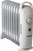 Mesko Home MS7805 Indoor Белый 1000 W Oil electric space heater