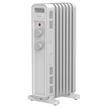 Õliradiaator Sencor SOH3407WH, valge