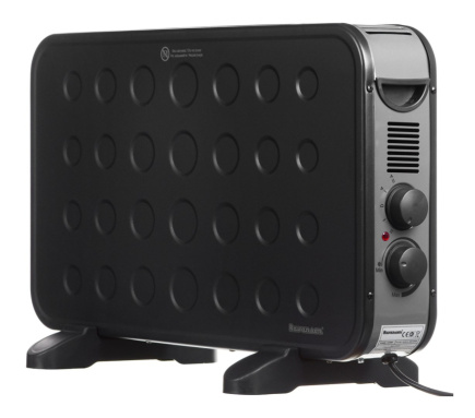 Ravanson CH-9000BT electric space heater Must 2000 W