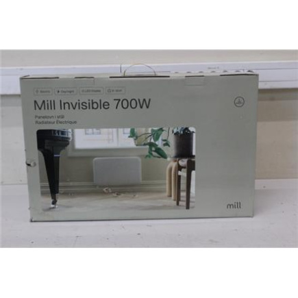 Renew. Mill IB700DN Panel Heater 700 W Suitable for rooms 9-12 m² White IPX4 | Mill IB700DN | Panel Heater | 700 W | Suitable for rooms up to 9-12 m² | White | DAMAGED PACKAGING | IPX4