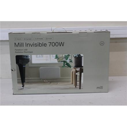Renew. Mill IB700DN Panel Heater 700 W Suitable for rooms 9-12 m² White IPX4 | Mill IB700DN | Panel Heater | 700 W | Suitable for rooms up to 9-12 m² | White | DAMAGED PACKAGING | IPX4