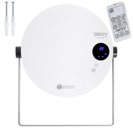 Camry | CR 7747 | Bathroom heater | 2000 W | Number of power levels 2 | Valge | IPX 2