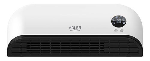 Adler AD 7751 air curtain Must, Valge 2000 W
