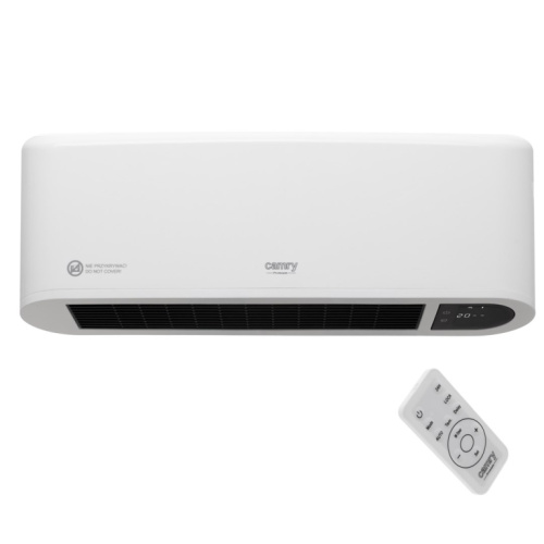 Adler AD 7753 air curtain Must, Valge 2000 W