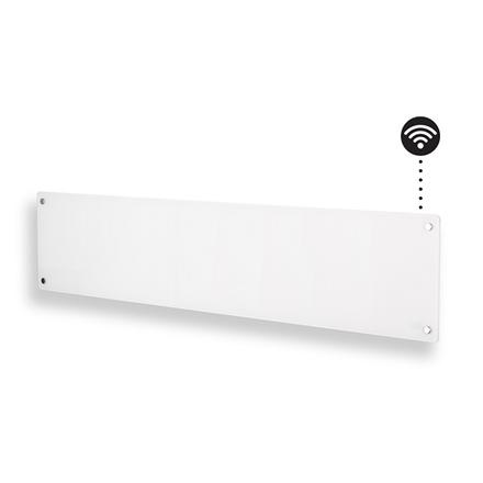 Renew. Mill GL1000LWIFI3 WiFi Gen3 Panel Heater, Glass Front, Aluminium, Power 1000 W, Room size 12-16 m2, White | Mill | Heater | GL1000LWIFI3 WiFi Gen3 | Panel Heater | 1000 W | Suitable for rooms up to 12-16 m² | White | DAMAGED PACKAGING,DENT ON